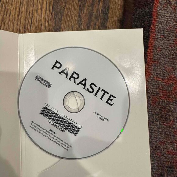 Parasite FYC DVD For Your Consideration Awards Edition Rare Korean - Picture 4 of 5